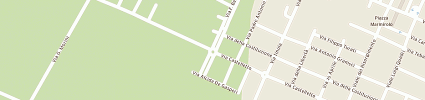 Mappa della impresa pirazzoli bruno a MASSA LOMBARDA