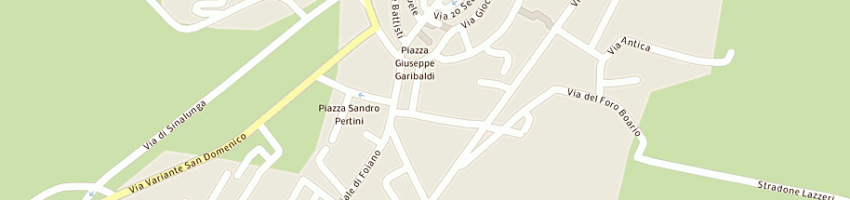 Mappa della impresa F.lli Milaneschi Cornici di Fausto e Giacomo e C. snc