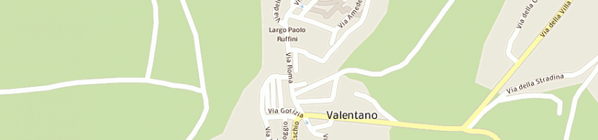 Mappa della impresa cedis srl a VALENTANO