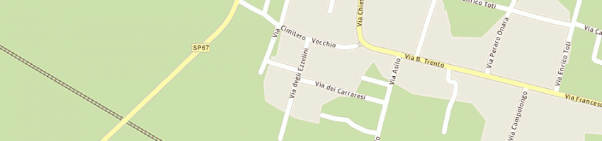 Mappa della impresa lovisetto adriano a TOMBOLO