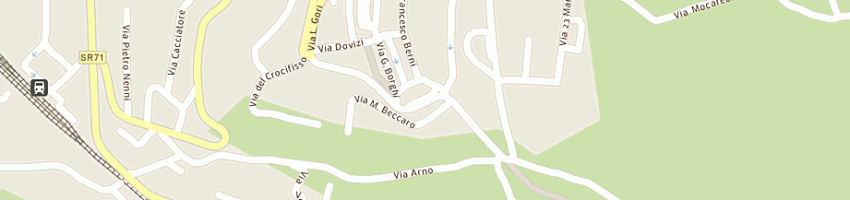 Mappa della impresa giarre' giovanni a BIBBIENA