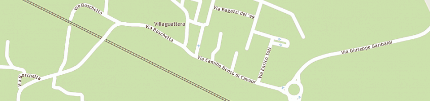 Mappa della impresa favaro giuseppe a RUBANO