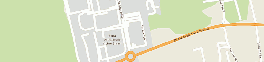 Mappa della impresa smart spa a GALLIERA VENETA