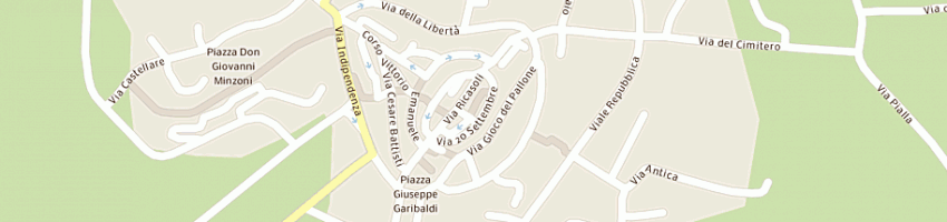 Mappa della impresa oro due e c (snc) a AREZZO