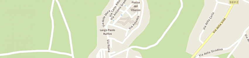 Mappa della impresa pacchiarelli roberto a VALENTANO