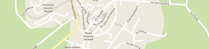 Mappa della impresa chiti carlo a FOIANO DELLA CHIANA