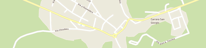 Mappa della impresa subway srl a DUE CARRARE