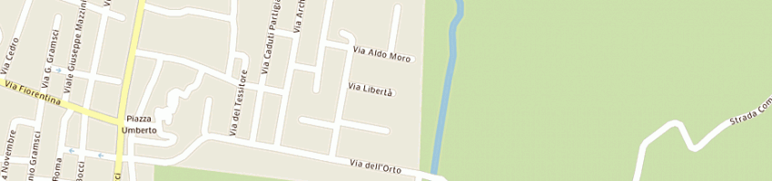 Mappa della impresa arte - legno (snc) a BIBBIENA