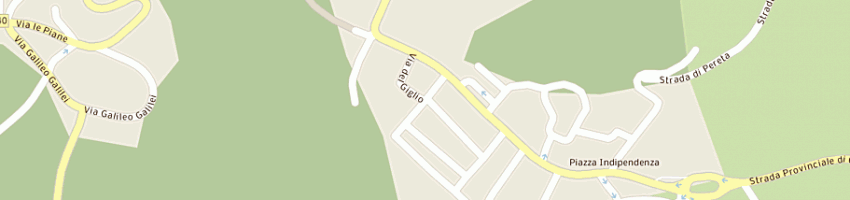 Mappa della impresa albergo villa luisa di mannucci roberto e c sas a CHIANCIANO TERME