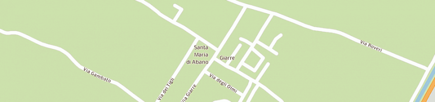 Mappa della impresa bar pescacciatore a ABANO TERME