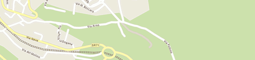 Mappa della impresa ortoelle di lippi luca a BIBBIENA