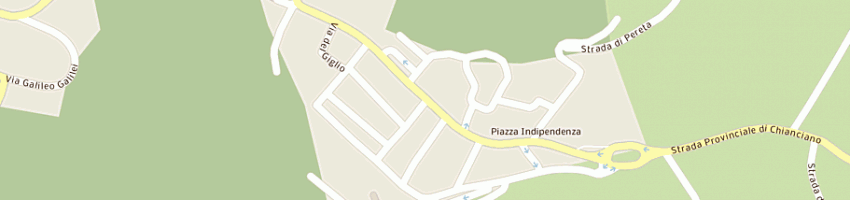 Mappa della impresa emme elle srl a CHIANCIANO TERME
