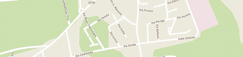 Mappa della impresa pilottofibre srl a GALLIERA VENETA