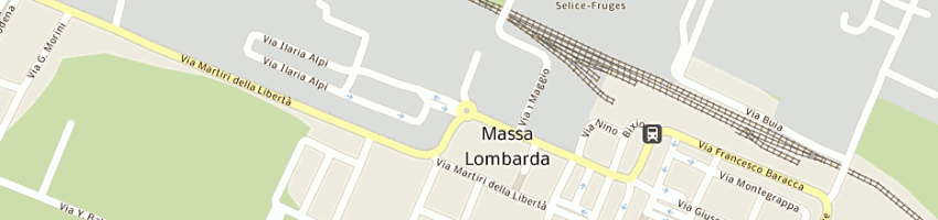 Mappa della impresa marabini franco a MASSA LOMBARDA