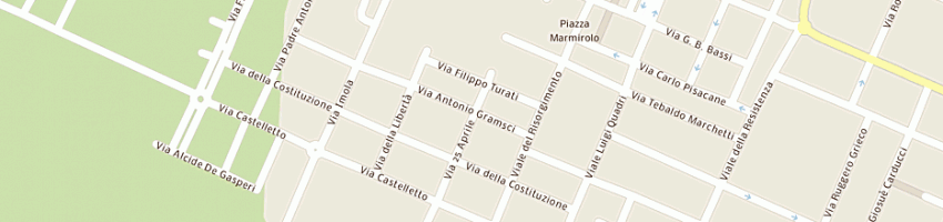 Mappa della impresa color casa di miciletto diego e gaspare sdf a MASSA LOMBARDA