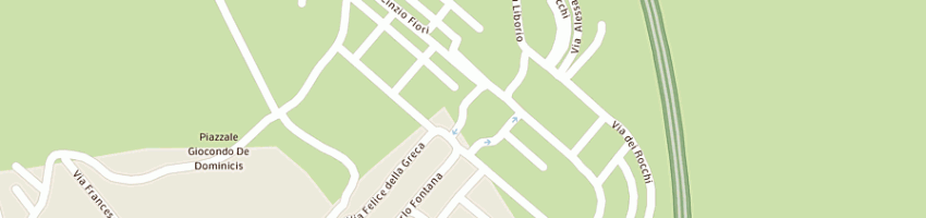 Mappa della impresa istituto autonomo per le case popolari a CIVITAVECCHIA