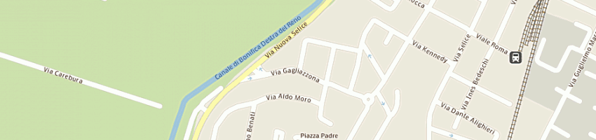 Mappa della impresa tamburini gian carlo a CONSELICE