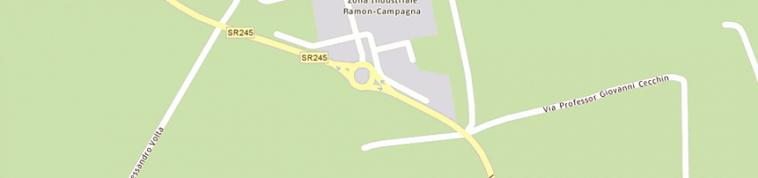 Mappa della impresa bigolin rino a LORIA