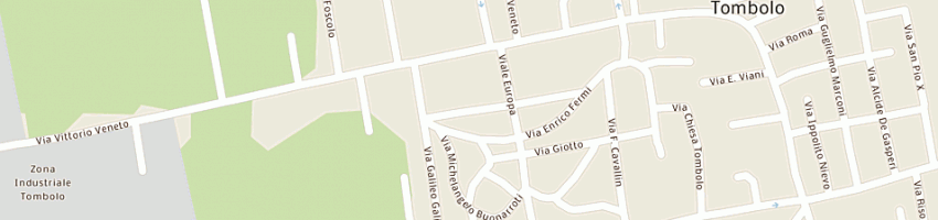 Mappa della impresa domus (snc) a TOMBOLO