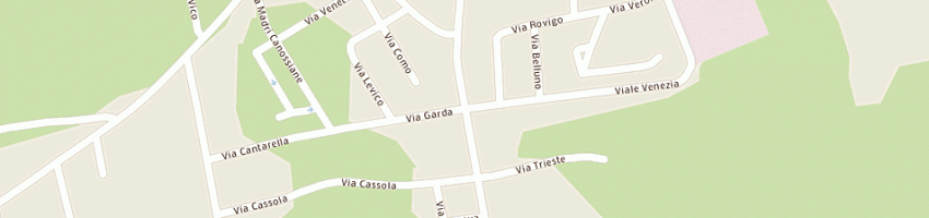 Mappa della impresa edicola bielle snc di baccini e lago a GALLIERA VENETA