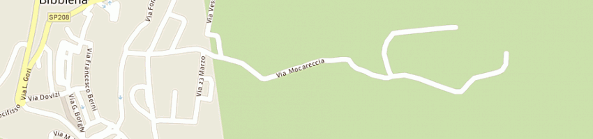 Mappa della impresa estetica neda di bellucci letizia a BIBBIENA