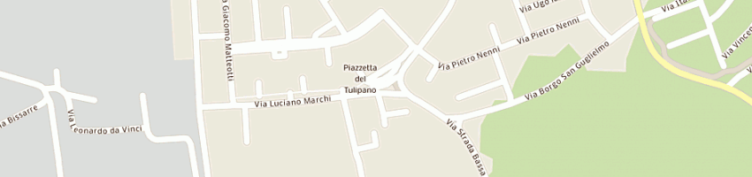 Mappa della impresa prando mirco e c sas a COPPARO