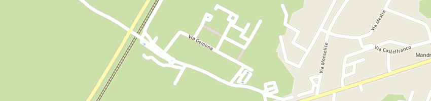 Mappa della impresa unita' locale socio sanitaria n16 a PADOVA