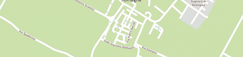Mappa della impresa teorema soc coop a rl a BAGNARA DI ROMAGNA