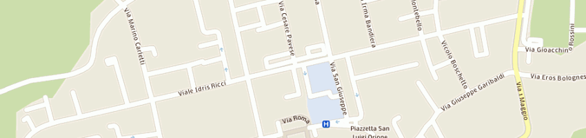 Mappa della impresa pretura a COPPARO