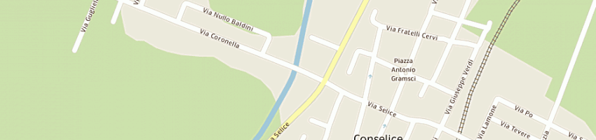Mappa della impresa zappator (srl) a CONSELICE