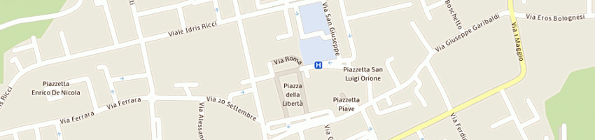 Mappa della impresa farina e zagatti snc di farina luciano e zagatti giorgio a COPPARO