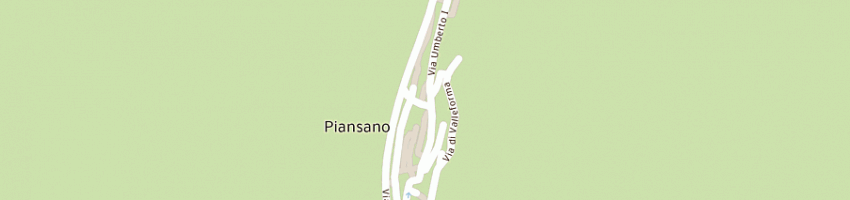 Mappa della impresa elettrosystem di de simoni germano a PIANSANO