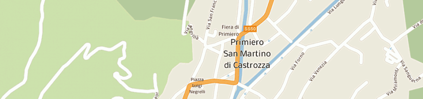 Mappa della impresa longo giulietta e c snc a FIERA DI PRIMIERO