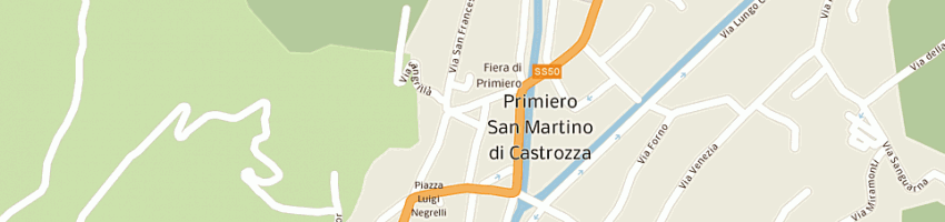 Mappa della impresa ideal casa sas a FIERA DI PRIMIERO