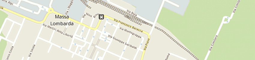 Mappa della impresa tognini franco a MASSA