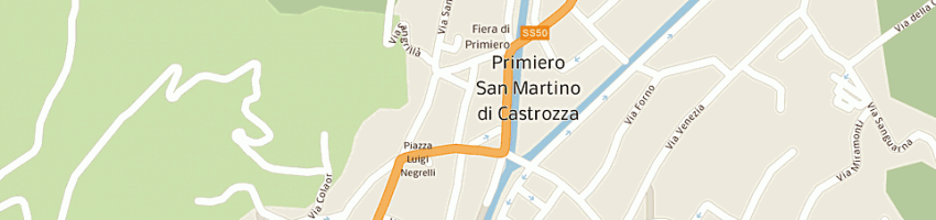 Mappa della impresa studio bettega servizi di consulenza di mauro bettega e c sas a FIERA DI PRIMIERO