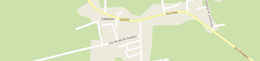 Mappa della impresa autofficina doris flli di doris luciano e mario (snc) a LORIA