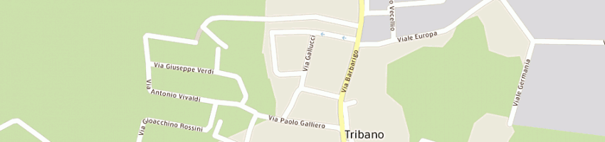 Mappa della impresa montin ennio a TRIBANO