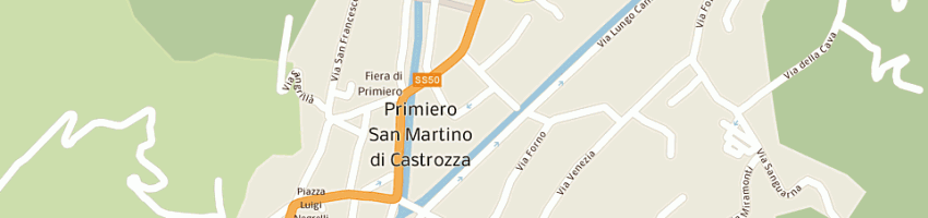 Mappa della impresa da pra' angela a FIERA DI PRIMIERO