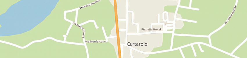 Mappa della impresa pagetta bruno a CURTAROLO