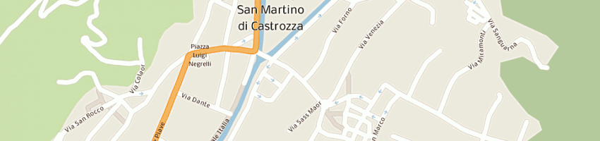 Mappa della impresa cassa rurale valli di primiero e vanoi a FIERA DI PRIMIERO