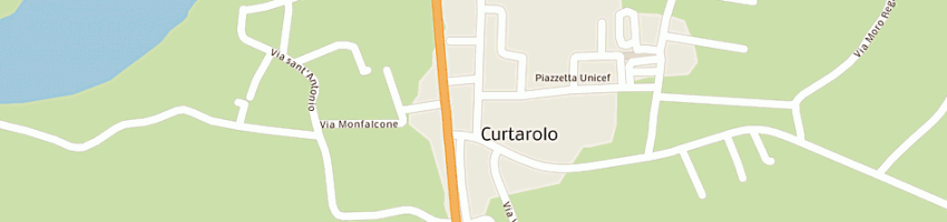 Mappa della impresa cassa di risparmio di padova e rovigo spa a CURTAROLO