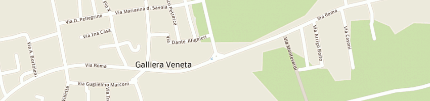 Mappa della impresa matrix snc di novelletto gabriele e c a GALLIERA VENETA