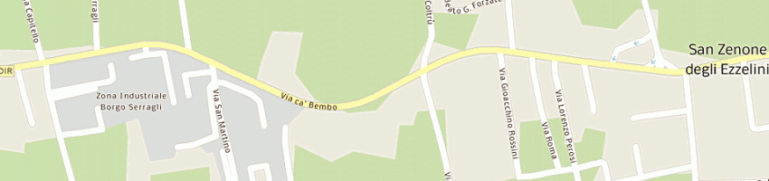 Mappa della impresa battagin camillo e c (snc) a SAN ZENONE DEGLI EZZELINI