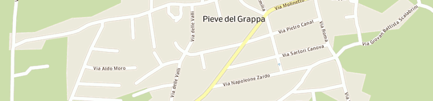 Mappa della impresa artmec srl a CRESPANO DEL GRAPPA