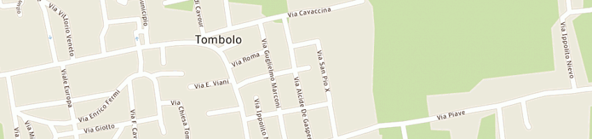 Mappa della impresa beghetto giovanni a TOMBOLO