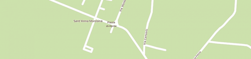 Mappa della impresa parrocchia s anna morosina a SAN GIORGIO IN BOSCO