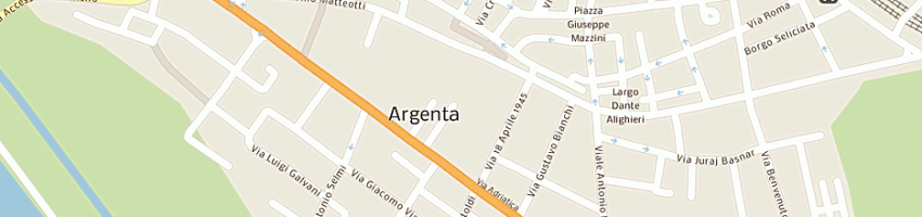 Mappa della impresa feeling di tagliavini enzo a ARGENTA