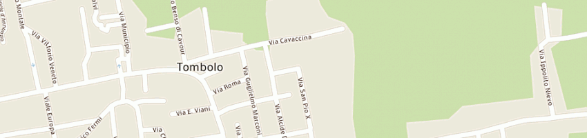 Mappa della impresa mantesso roberto a TOMBOLO