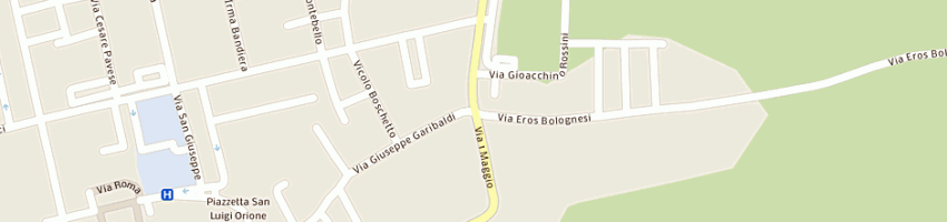 Mappa della impresa cassa di risparmio in bologna spa a COPPARO
